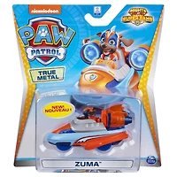 PAW Patrol, Véhicule Super-Zuma Super PAWs en métal True Metal à collectionner, Série Super-Chiots à l'échelle 1:55