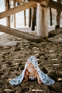 Copper Pearl Serviette À Capuchon En Tricot Kai