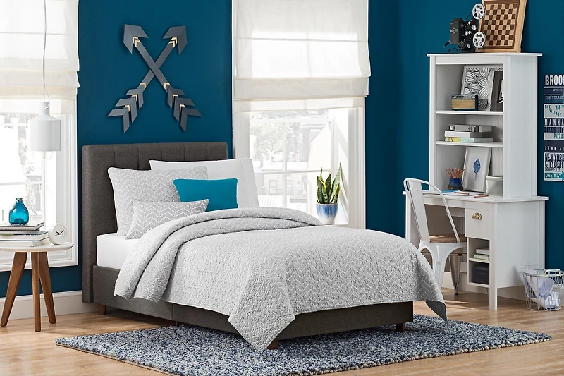 Lit rembourré Emily Jumeau de DHP