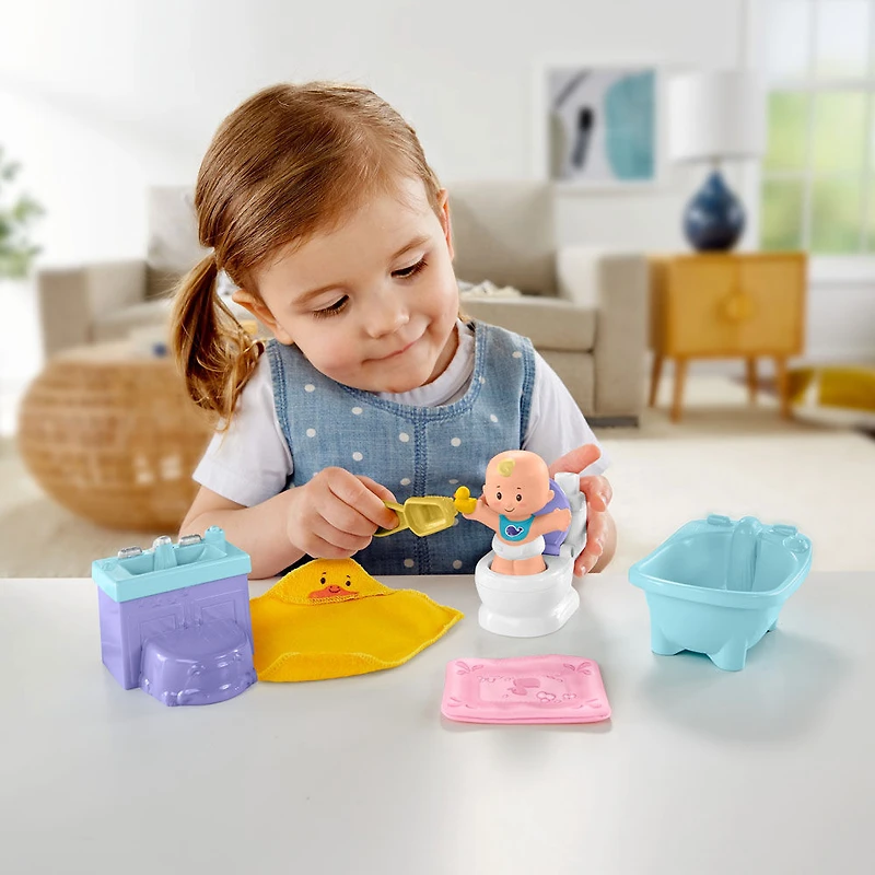 Fisher-Price - Little People - Bébés - Soins et dodo