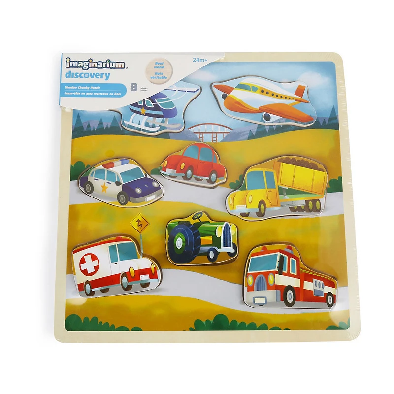 Imaginarium Discovery - Wooden Chunky Puzzle Assortment