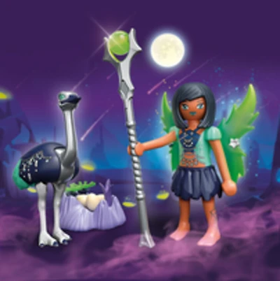 Playmobil - Moon fairy avec animal de coeur