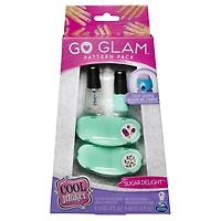 Cool Maker, GO GLAM Sugar Delight Pattern Pack Refill, Decorates 50 Nails with GO GLAM Nail Stamper