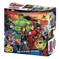 Avengers/Spiderman Double Sided Puzzle 200Pc
