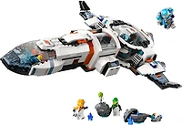LEGO City Modular Galactic Spaceship Toy - Buildable Space Toy - with 4 Astronaut Minifigures & Alien Figure - 60446