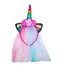 Bandeau licorne Hop Skip Sparkle arc-en-ciel