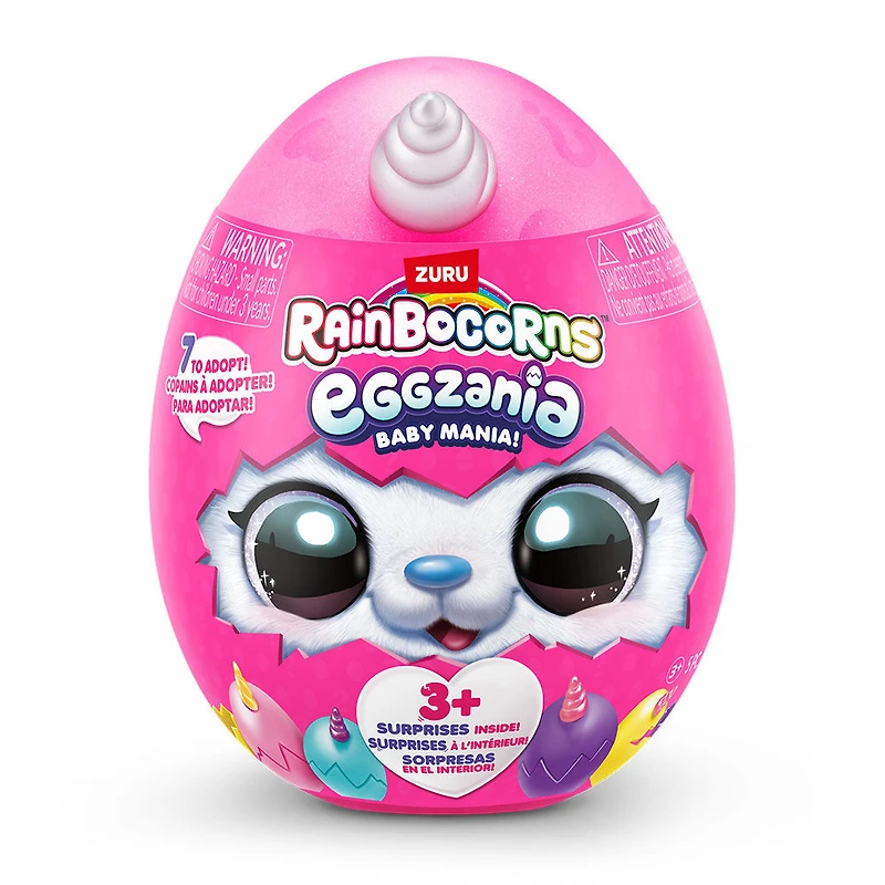 Rainbocorns Eggzania Baby Mania de ZURU.