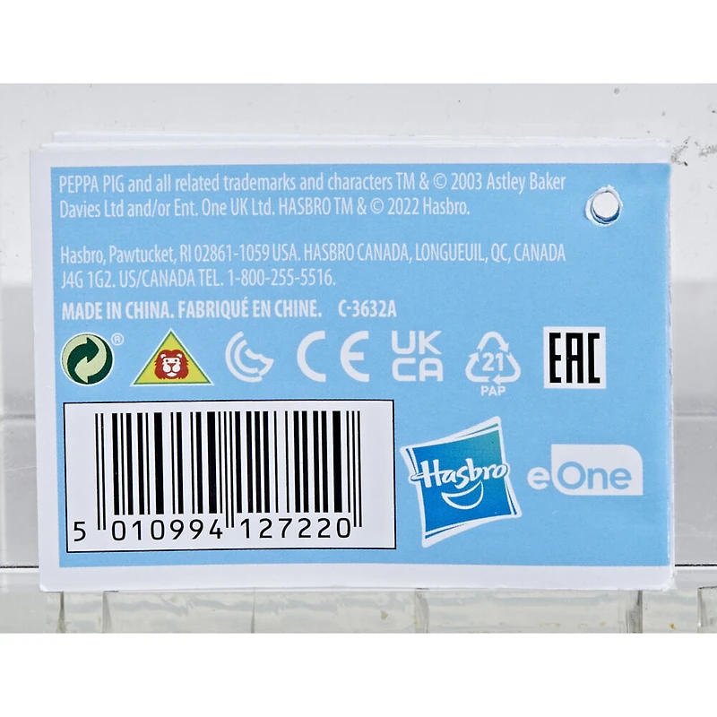 Peppa Pig Little Buggy Vehicle Preschool Toy with Attached Figure Inside (Zoe Zebra in Mail Truck)