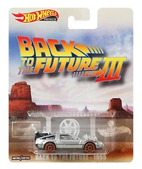 Hot Wheels - Back to the Future III - Véhicule Machine à voyager dans le temps