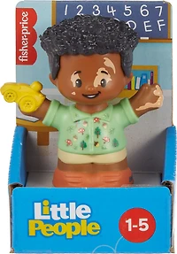 Fisher-Price Little People Boy avec une figurine de voiture pour les tout-petits et les enfants d'âge préscolaire