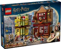 LEGO Harry Potter Quality Quidditch Supplies & Ice Cream Parlour - Kids Toy for Ages 8+ - 76452