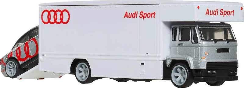 Hot Wheels Team Transport Camion et voiture de course