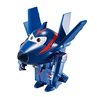Super Wings Transform-a-Bots, paquet de 4 : Agent Chace/Astra/Flip/Todd