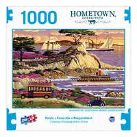 Sure-Lox Puzzles | Hometown Collection | Lone Cypress Par Heronim | Casse-Tête De 1000 Morceaux