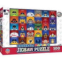 Masterpieces Puzzle Company MLB Mascots casse-tête de 100 pièces - Édition anglaise