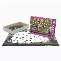 Puzzle Pétales En Peluche Fleuriste 1000 Pc