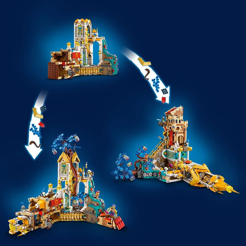Ensemble de jeu avec figurines et créatures fantastiques LEGO DREAMZzz Le château Nocturnia 71486