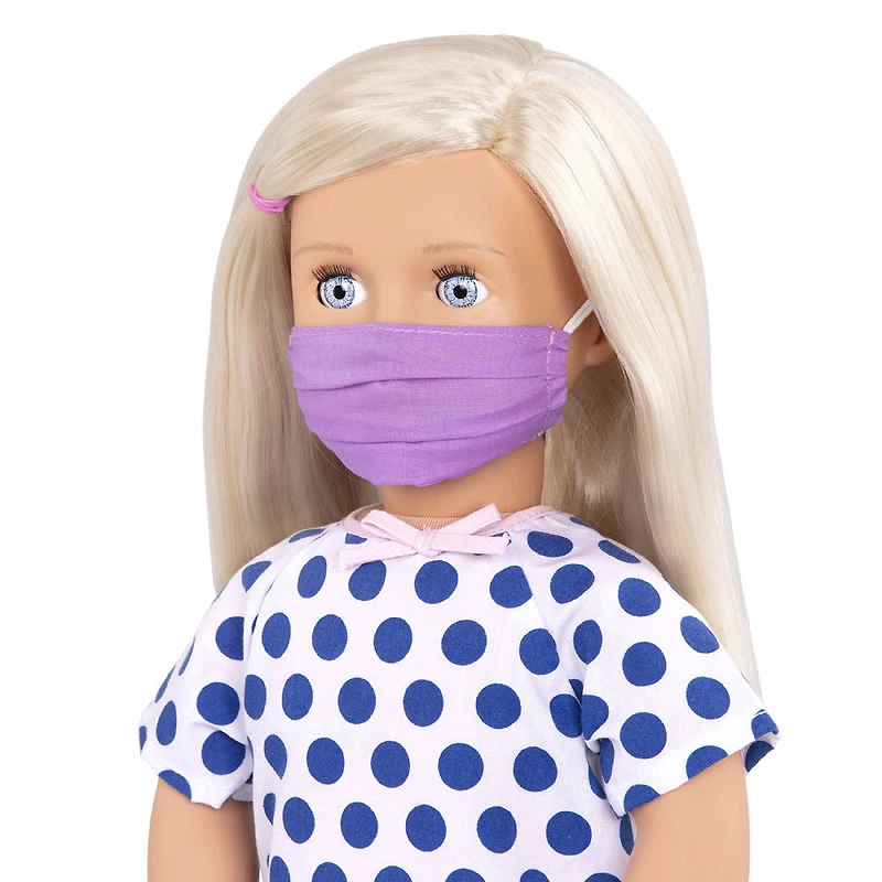 Ensemble Séjour à l'hôpital avec masque pour poupée 46 cm, Comfy Recovery, Our Generation