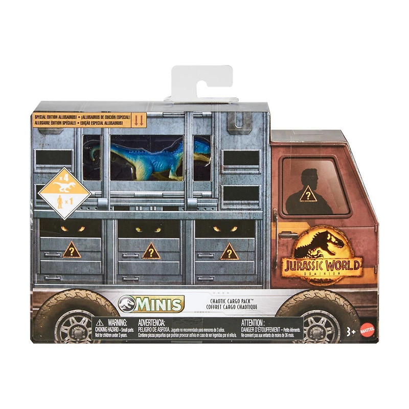 Jurassic World - Minis - Coffret Multiple - Figurines - Coffret Cargo Chaotique