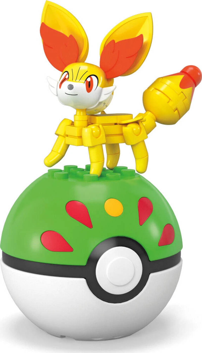 MEGA  Pokémon Figurine articulée  Feunnec, 32 pièces