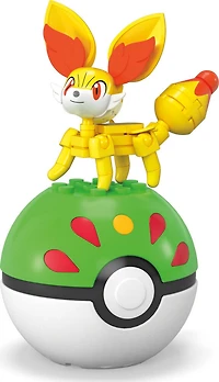 MEGA  Pokémon Figurine articulée  Feunnec, 32 pièces