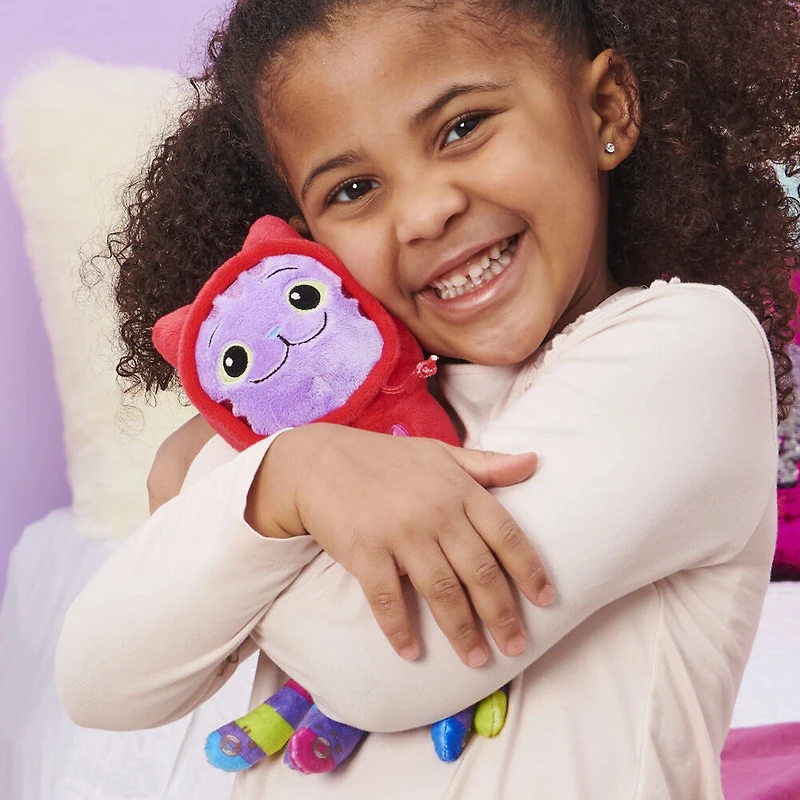 Gabby's Dollhouse, Peluche Purr-ific Plush Daniel James " DJ " Catnip de 25,4 cm