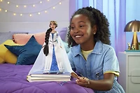 Disney - Wish - Poupée articulée et accessoires - Reine Amaya de Rosas