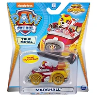 PAW Patrol, Véhicule Marcus en métal True Metal à collectionner