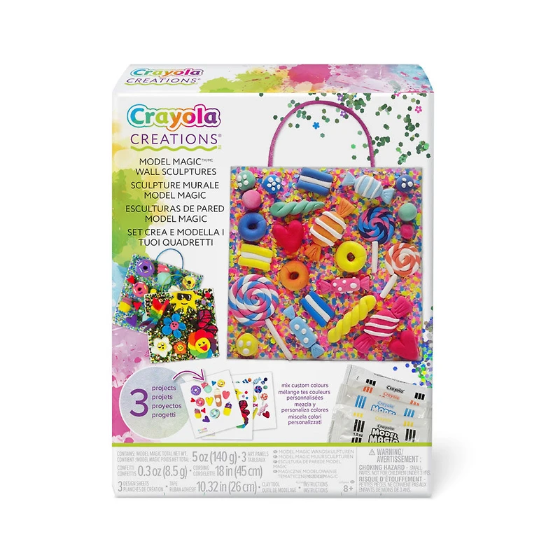 Crayola Creations Model Magic Wall Sculptures