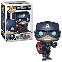 Figurine en Vinyle Captain America par Funko POP! Avengers Gamerverse