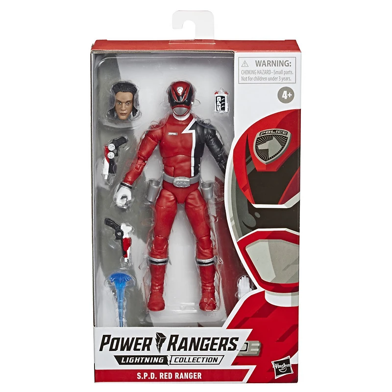 Power Rangers Lightning Collection S.P.D. Red Ranger Collectible Action Figure