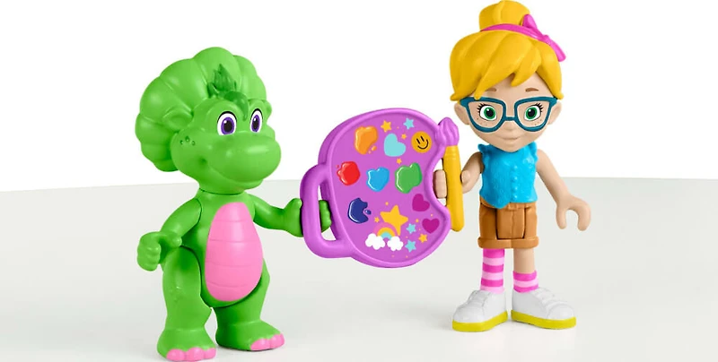Fisher-Price Barney's World Vivie Amie de Barney et Baby Bop