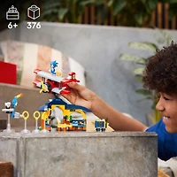 LEGO Sonic the Hedgehog Tails' Workshop and Tornado Plane 76991 (376 Pieces)