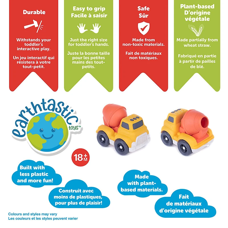 camion malaxeur de chantier