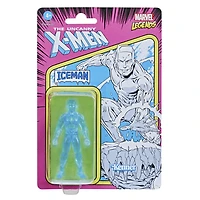 Marvel Legends, figurine de collection retro Iceman de 9,5 cm