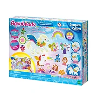 Aquabeads Enchanted World Complete Arts and Crafts Bead Kit fot Children- over 1,000 beads and Display Stand