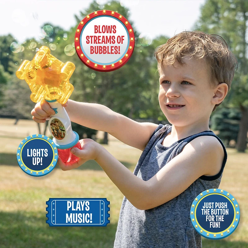 Baguette à bulles musicale Toy Story Light & Sound