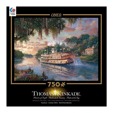 Ceaco Thomas Kinkade Puzzle Spécial de 750 pièces La Reine du Fleuve