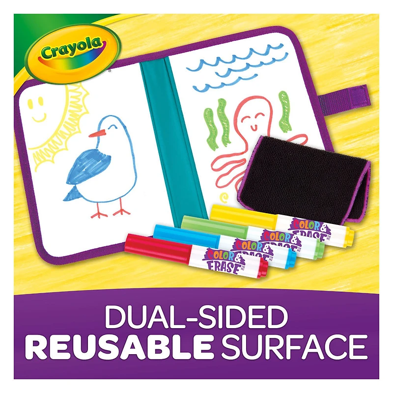 Crayola Colour & Erase Reusable Travel Board