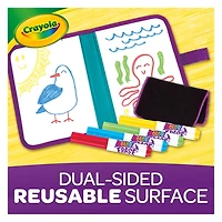 Crayola Colour & Erase Reusable Travel Board