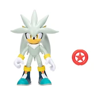 Sonic 4" Figure - Silver with Red Star Ring