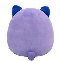 Squishmallows 12" Plush - Aldice the Purple Red Panda with Lavender Embossed Cable Knit Belly
