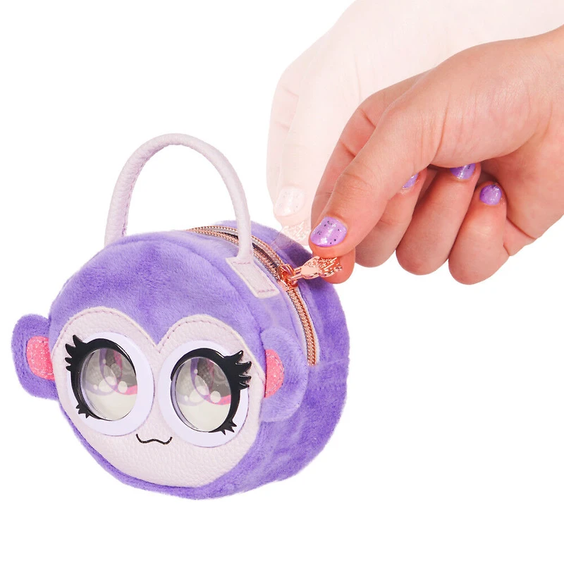 Micro Purse Pets, Singe Chimperella, Petit sac à main élégant qui lève les yeux au ciel