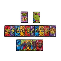 Jeu de cartes ​UNO Teenage Mutant Ninja Turtles: Mutant Mayhem