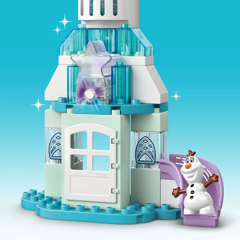 LEGO DUPLO Disney Anna and Elsa's Frozen Castle Party - Toddler Toy for Girls and Boys 2+ - 10455