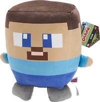 Minecraft Cuutopia 10-in Steve Plush Character Pillow Doll, Collectible Toy