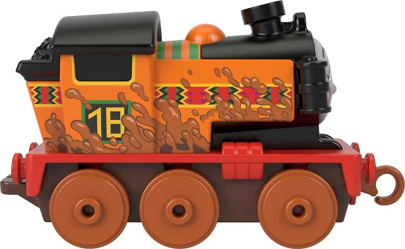 Locomotive à pousser Course de Boue Nia Thomas et ses amis