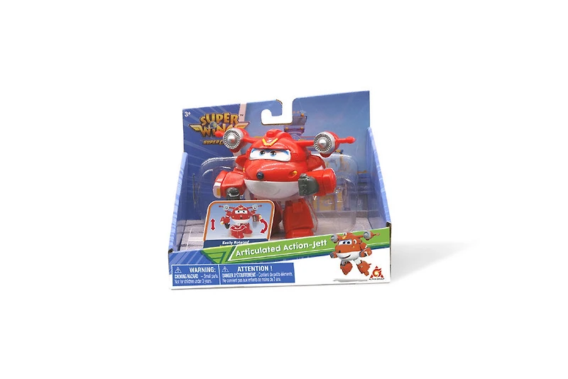 Super Wings - Figurines d'action articulées - Jett