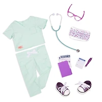 Tenue de docteur pour poupée 46 cm, Sweet Surgeon, Our Generation