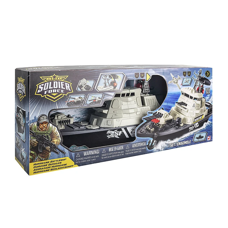 EX-T5-HURRICANE BATTLESHIP PLAYSET